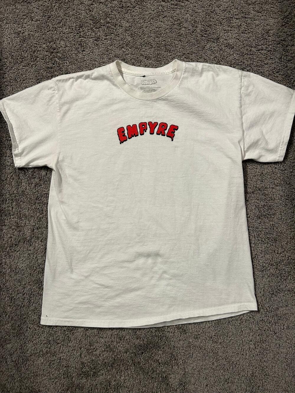 EMPYRE Brick Roller White Mens T-Shirt